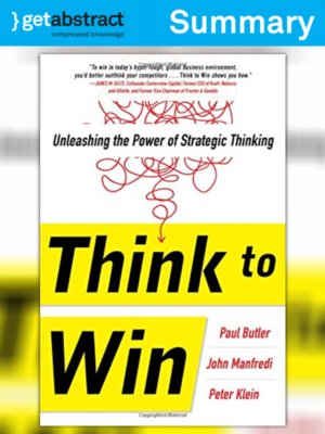 cover image of Think to Win (Summary)